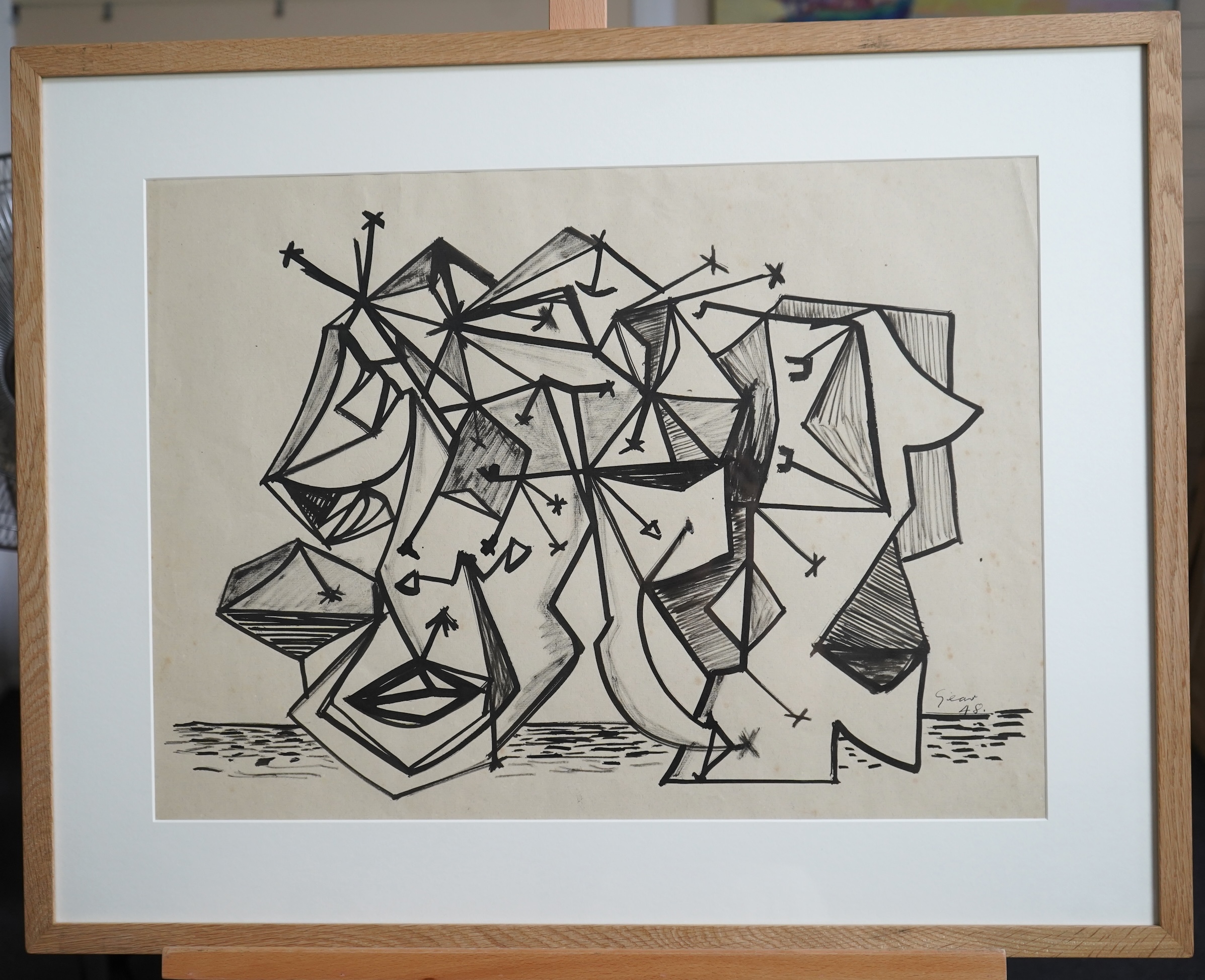 William Gear RA RBSA, 1915-1997, 'Untitled 1948'